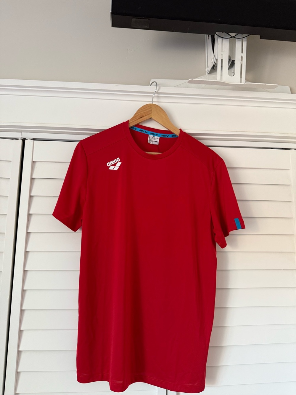 Arena Red Crewneck T-Shirt